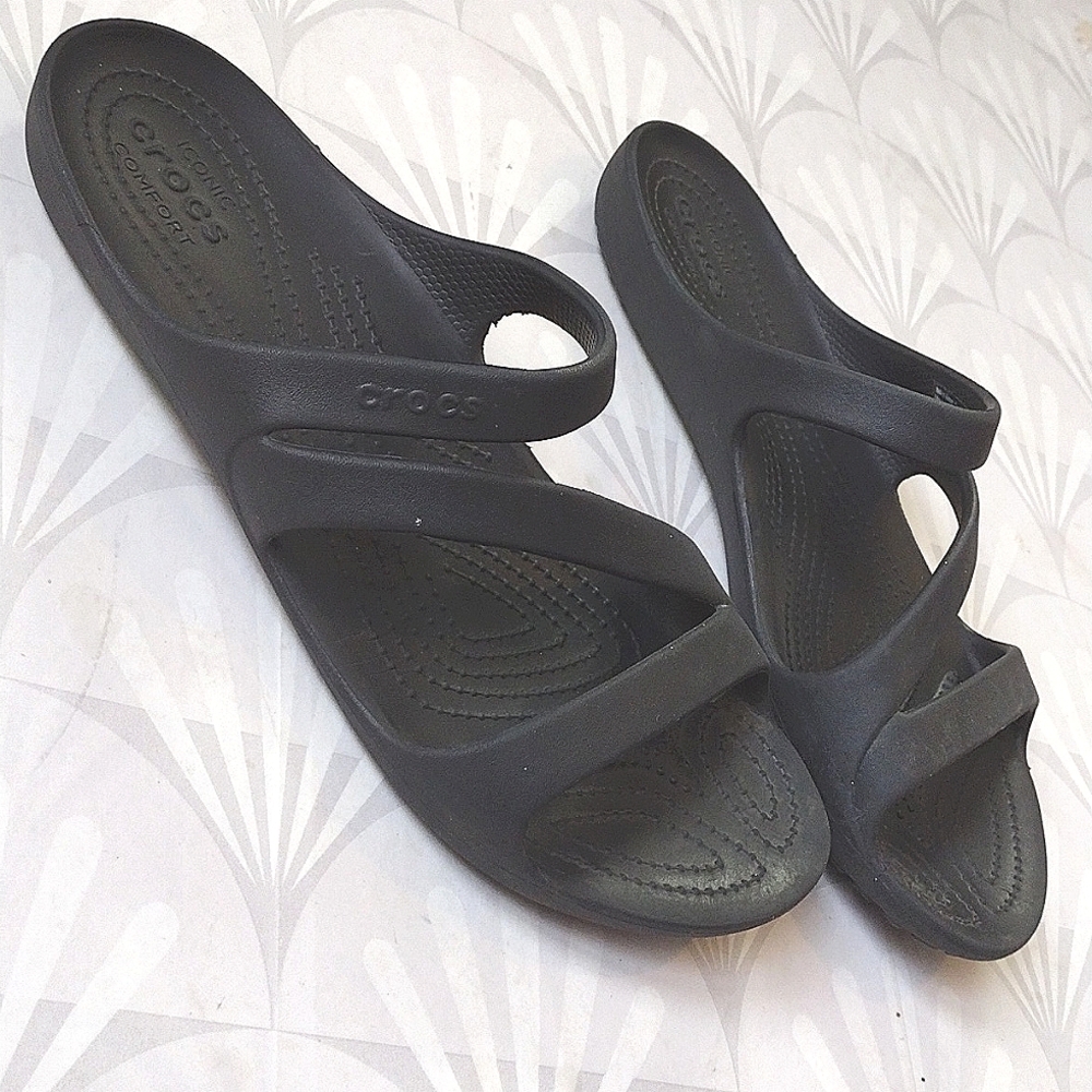 CROCS Black Women's Sandals
